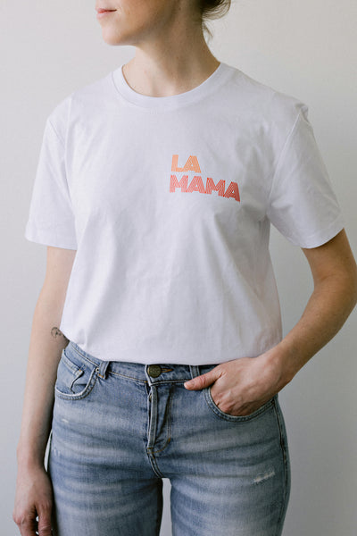 La Mama T-shirt Weiß